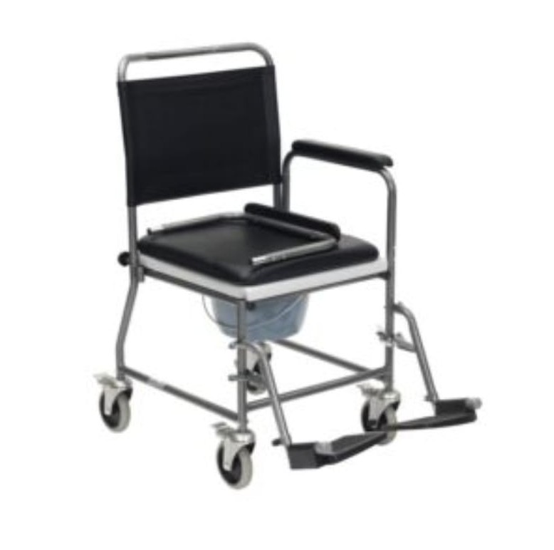 shower wheelchair with small wheels